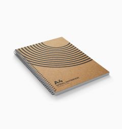 Spiral Note Book-Brown Kraft